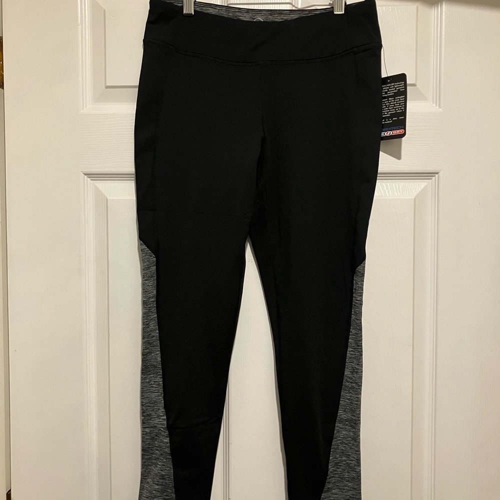 Stormtech Performance Black and Gray Athletic Leggings